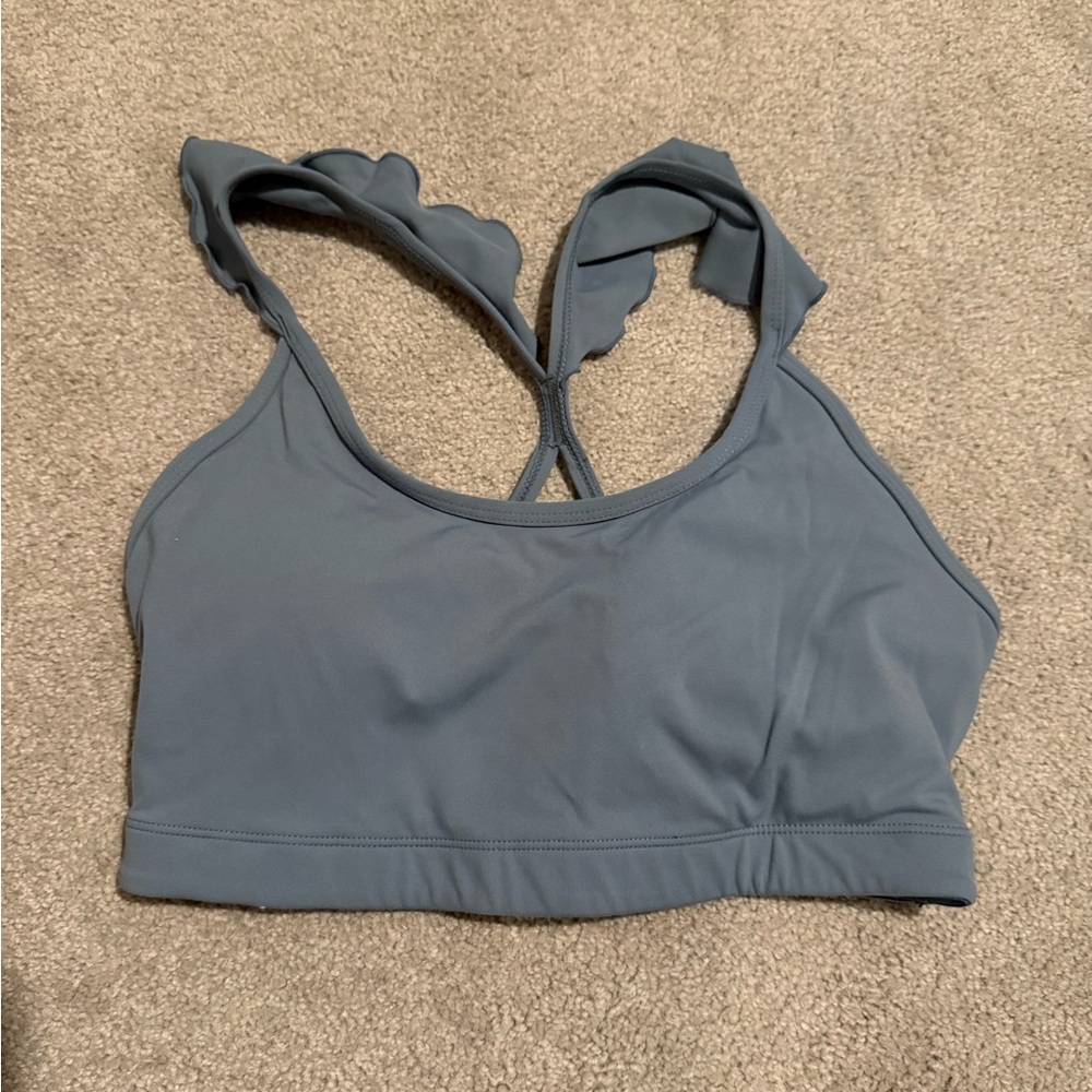 Women's Gray Sports Bra